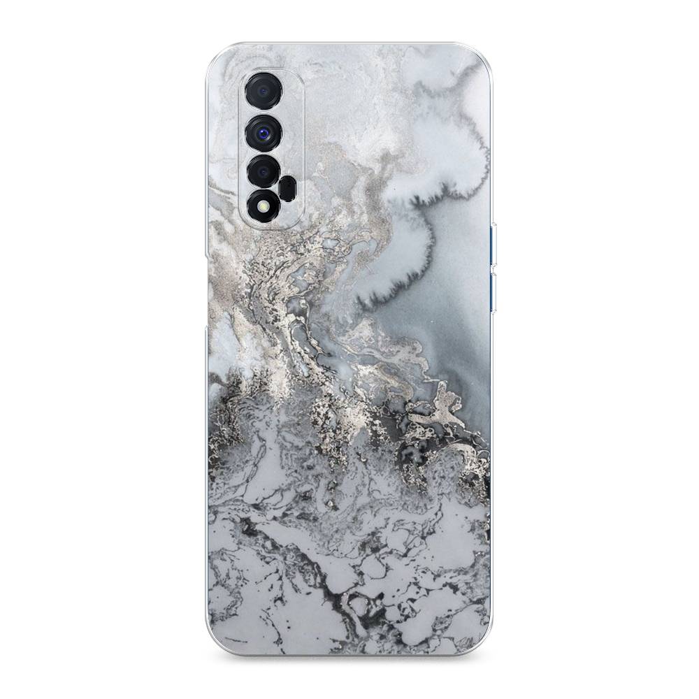 

Чехол Awog на Realme Narzo 30 4G "Морозная лавина серая", Разноцветный, 257650-3