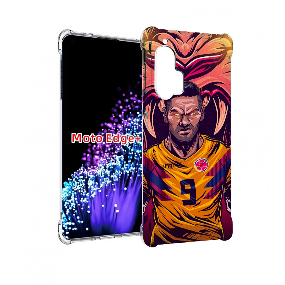 

Чехол MyPads парень-тигр-красный для Motorola Edge+ Plus, Прозрачный, Tocco