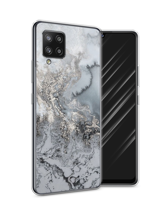 

Чехол Awog на Samsung Galaxy A42 / Самсунг A42 "Морозная лавина серая", Разноцветный, 2101750-3