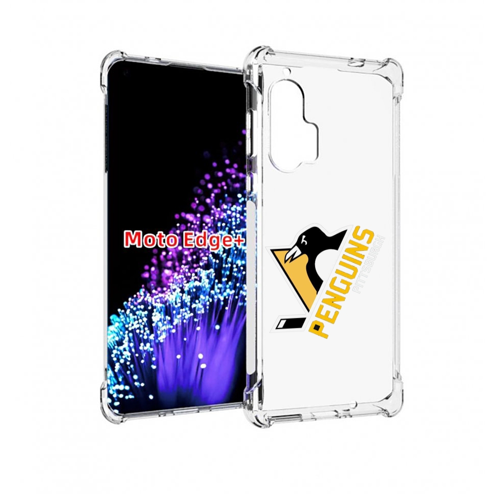 

Чехол MyPads питтсбург пингвинс для Motorola Edge+ Plus, Прозрачный, Tocco