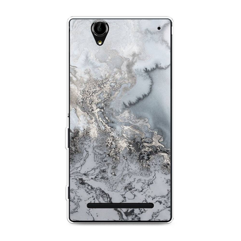 

Чехол Awog на Sony Xperia T2 Ultra "Морозная лавина серая", Разноцветный, 50950-3