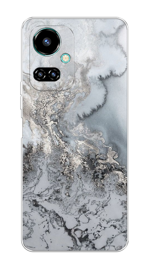 

Чехол Awog на Tecno Camon 19/19 Pro 4G "Морозная лавина серая", Разноцветный, 302250-3