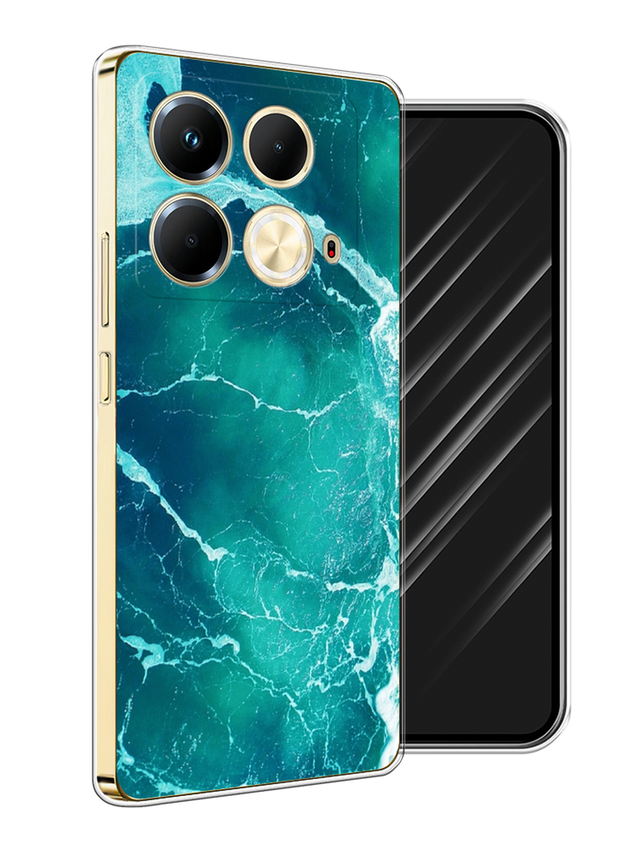 

Чехол Awog на Infinix Note 40 "Изумрудный океан", Бирюзовый;синий, 3105850-1