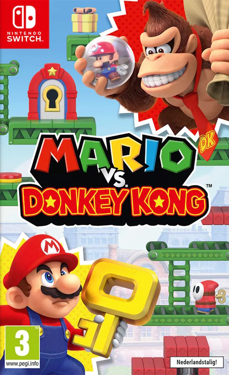 Игра Mario vs. Donkey Kong (Nintendo Switch, полностью на иностранном языке)