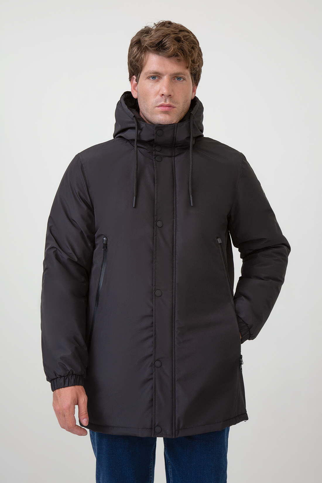 

Зимняя куртка мужская Baon B5322524 черная XL, Черный, B5322524
