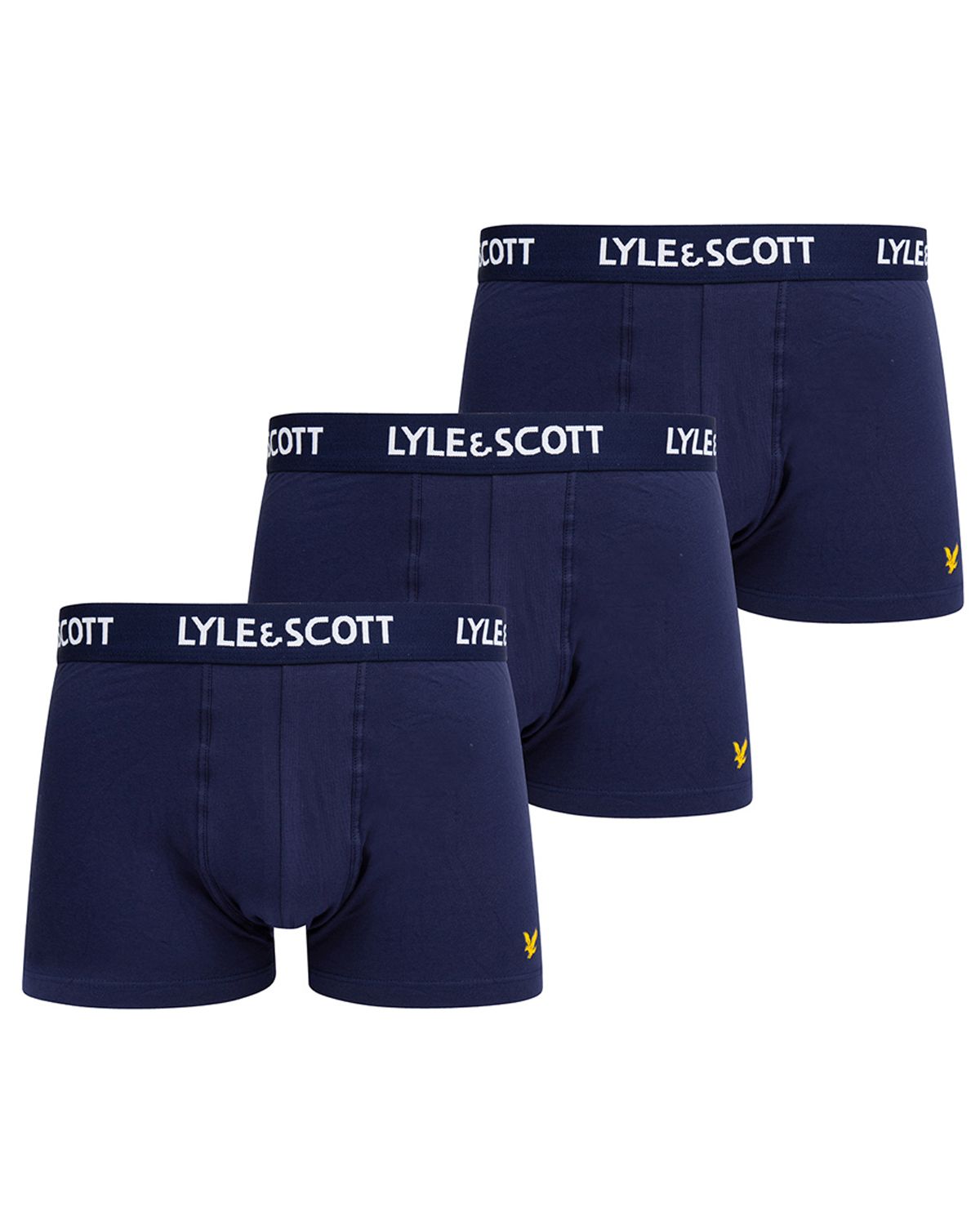 Комплект трусов мужских Lyle&Scott LSUWTC001_158 синих S