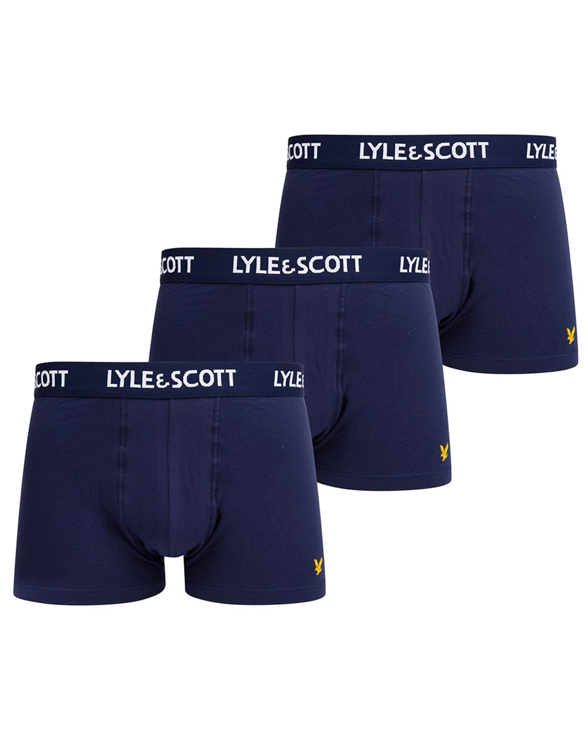 

Комплект трусов мужских Lyle&Scott LSUWTC001_158 синих 2XL, Синий, LSUWTC001_158