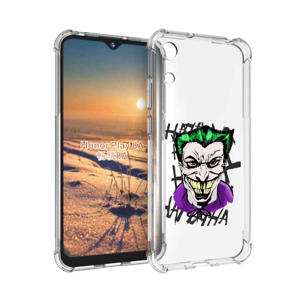 

Чехол бампер MyPads Джокер-крейзи для Honor 8A, Прозрачный, Tocco