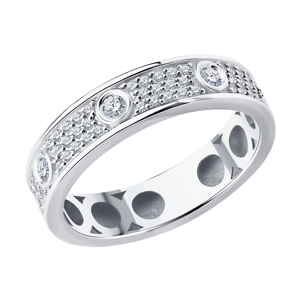 

Кольцо из золота р. 17 SOKOLOV 1012754-3, бриллиант, 1012754-3