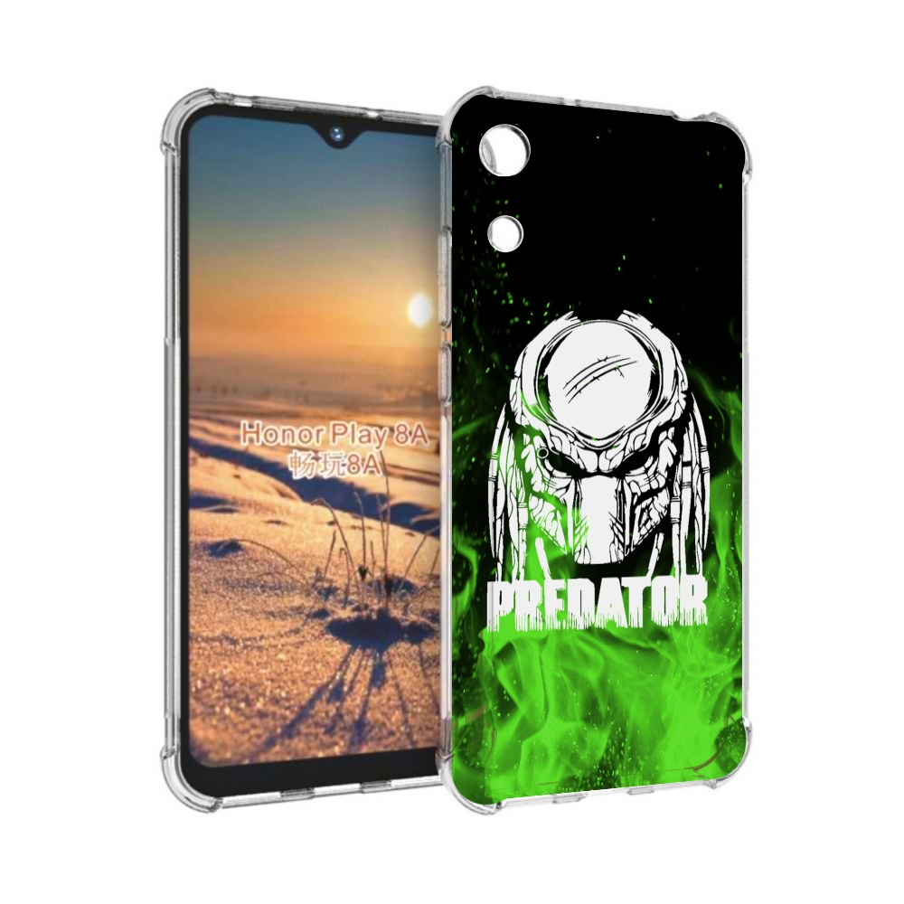 

Чехол бампер MyPads Знак-хищника для Honor 8A, Прозрачный, Tocco