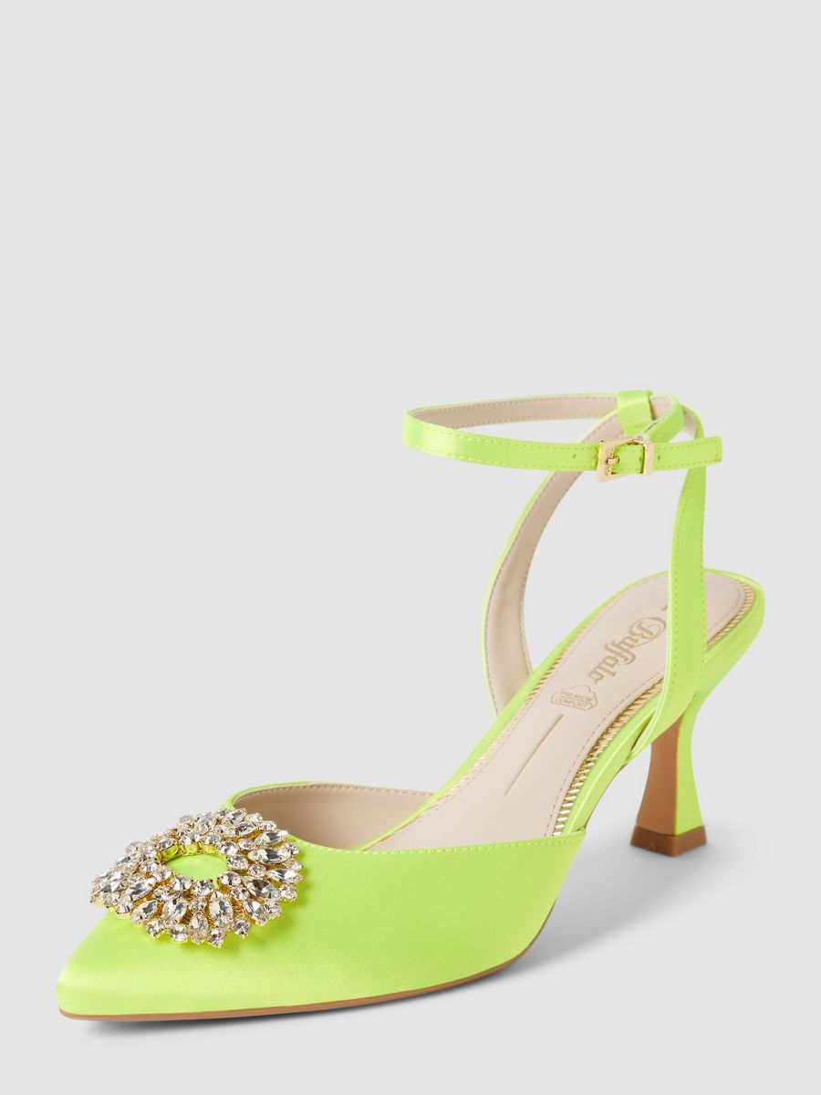 Туфли женские Buffalo 1291513 зеленые 41 EU 14535₽