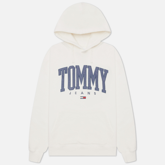 

Худи мужское Tommy Jeans DM0DM12543 белое XL, DM0DM12543