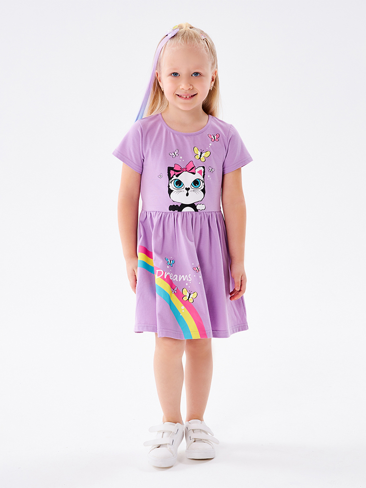

Платье детское Me&We KG122-J602-611, Сиреневый, 98, Фиолетовый, KG122-J602-611