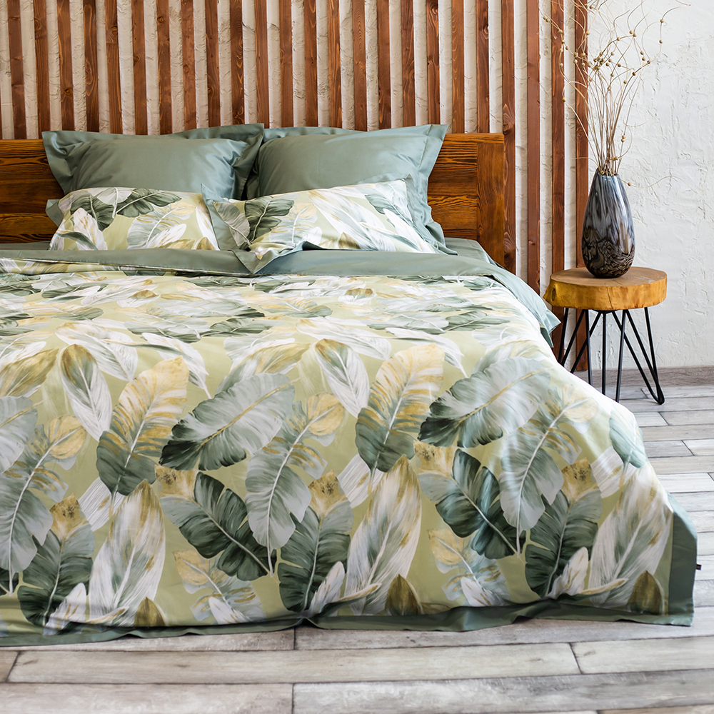 

Комплект постельного белья BELLEHOME Дениз 300 TC хлопок евро