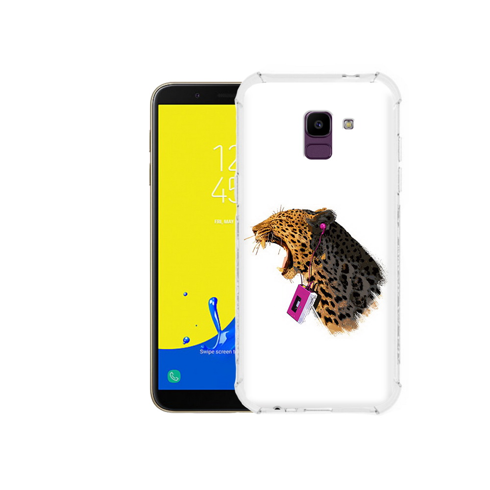 

Чехол MyPads Tocco для Samsung Galaxy J6 (2018) MP3, Прозрачный, Tocco
