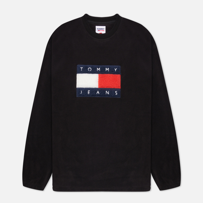 

Свитшот мужской Tommy Jeans DM0DM12575 черный 2XL, DM0DM12575