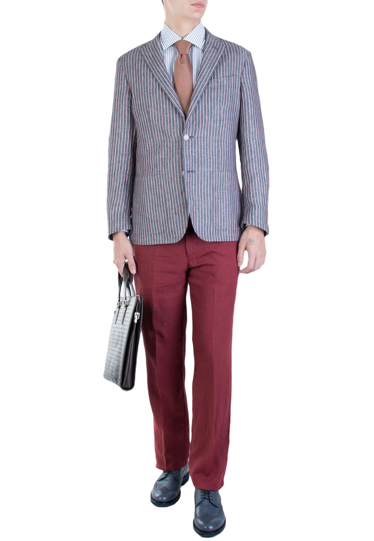 

Блейзер мужской Corneliani 86129 серый 46 IT, 86129