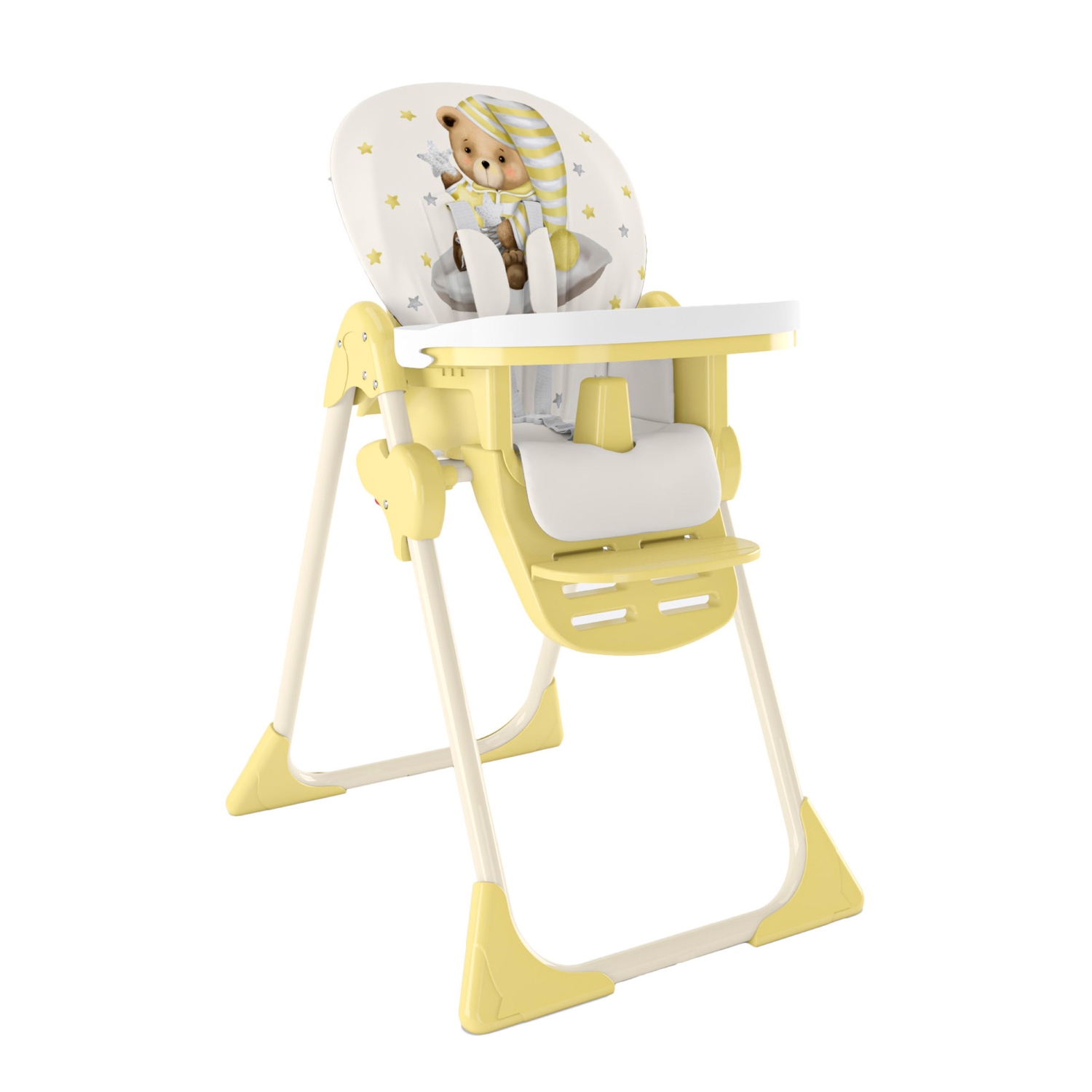 Стульчик для кормления Globex Космик NEW складной желтый стульчик для кормления globex космик