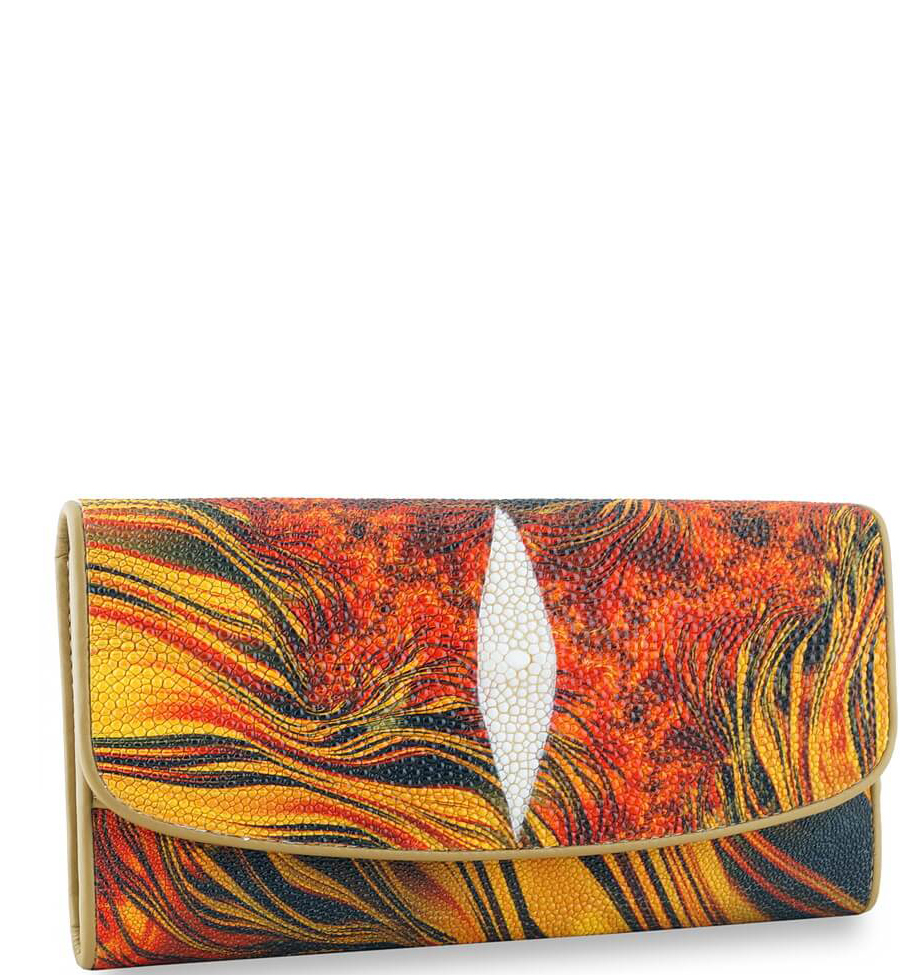 

Кошелек женский Exotic Leather ks-440 разноцветный, ks-439