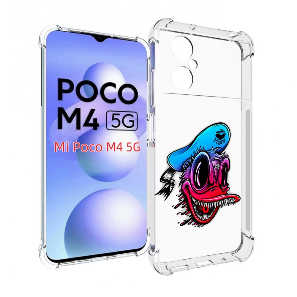 Чехол MyPads Дональд для Xiaomi Poco M4 5G