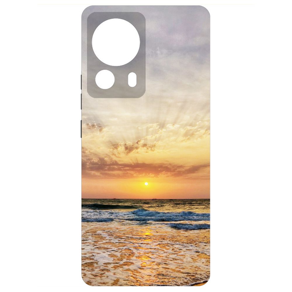 

Чехол-накладка Krutoff Soft Case Индия, Пляжи Гоа для Xiaomi 13 Lite черный