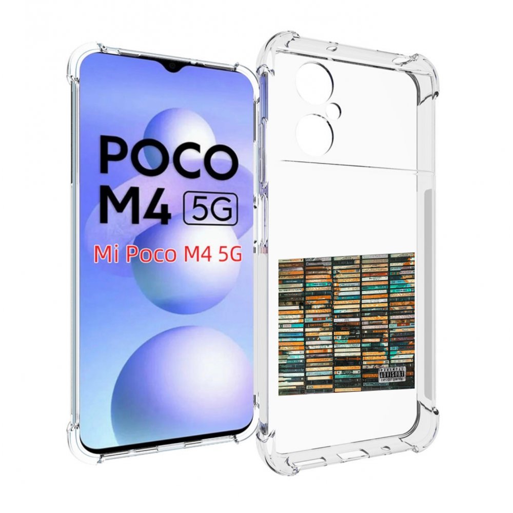 

Чехол MyPads 2004 Скриптонит для Xiaomi Poco M4 5G, Прозрачный, Tocco