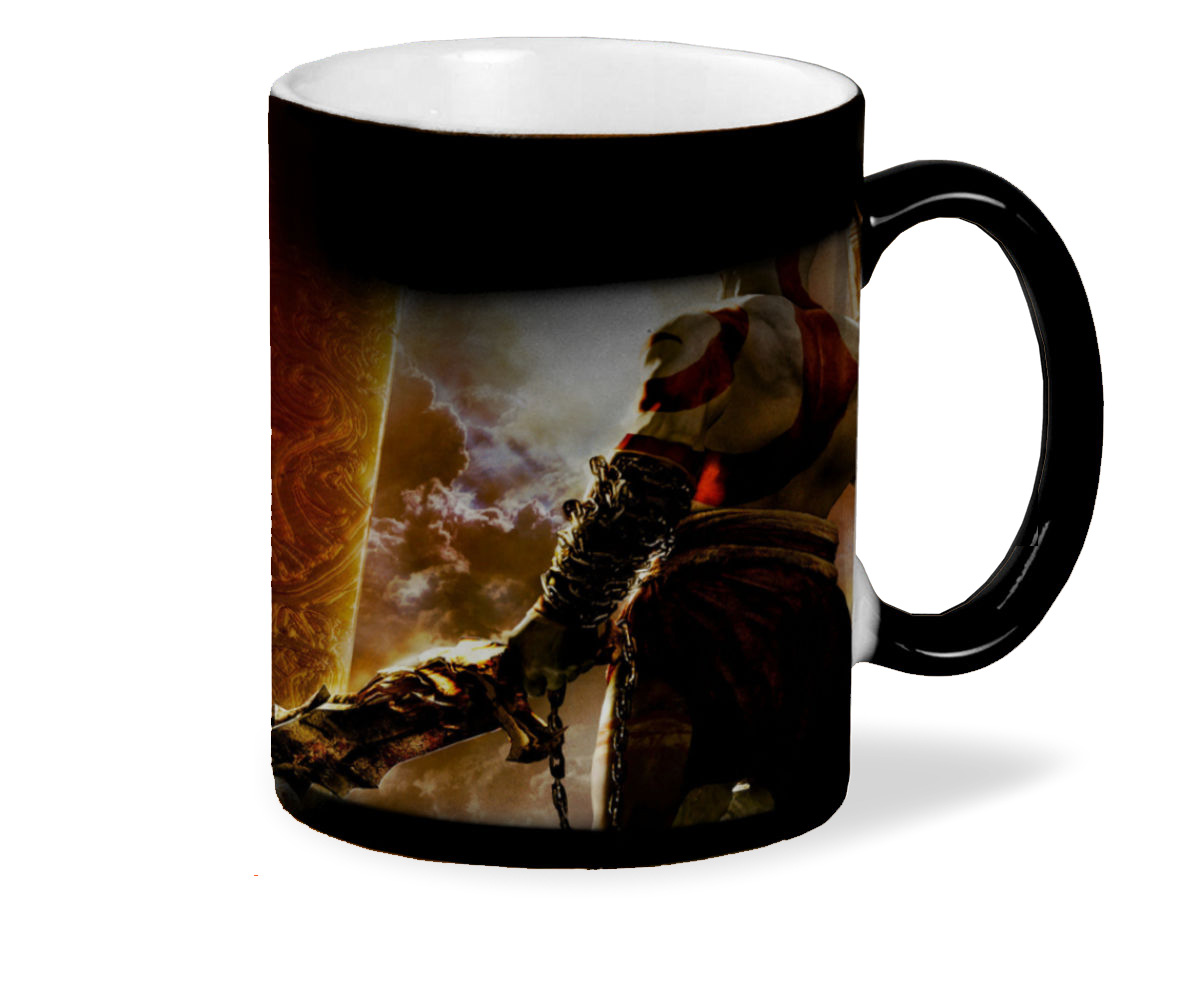 

Кружка CoolPodarok god of war chains of olympus Врата на Олимп