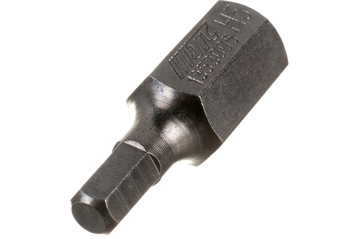

Бита HEX H5х30мм 10мм 6-ти гранная S2 JTC