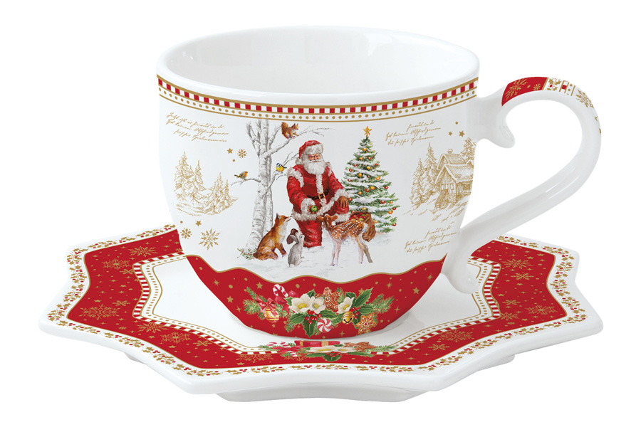 

Чайная пара Home & Style Sicilia 0.4л HS7-933TP-30138_, Разноцветный