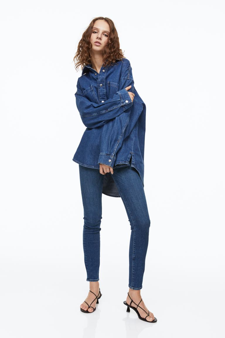

Джинсы женские H&M 0986428012 синие 34 (доставка из-за рубежа), Синий, 0986428012