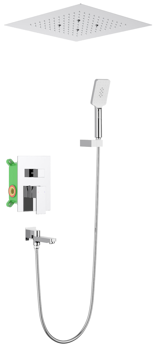 фото Душевая система встроенная timo selene sx-2039/00sm хром
