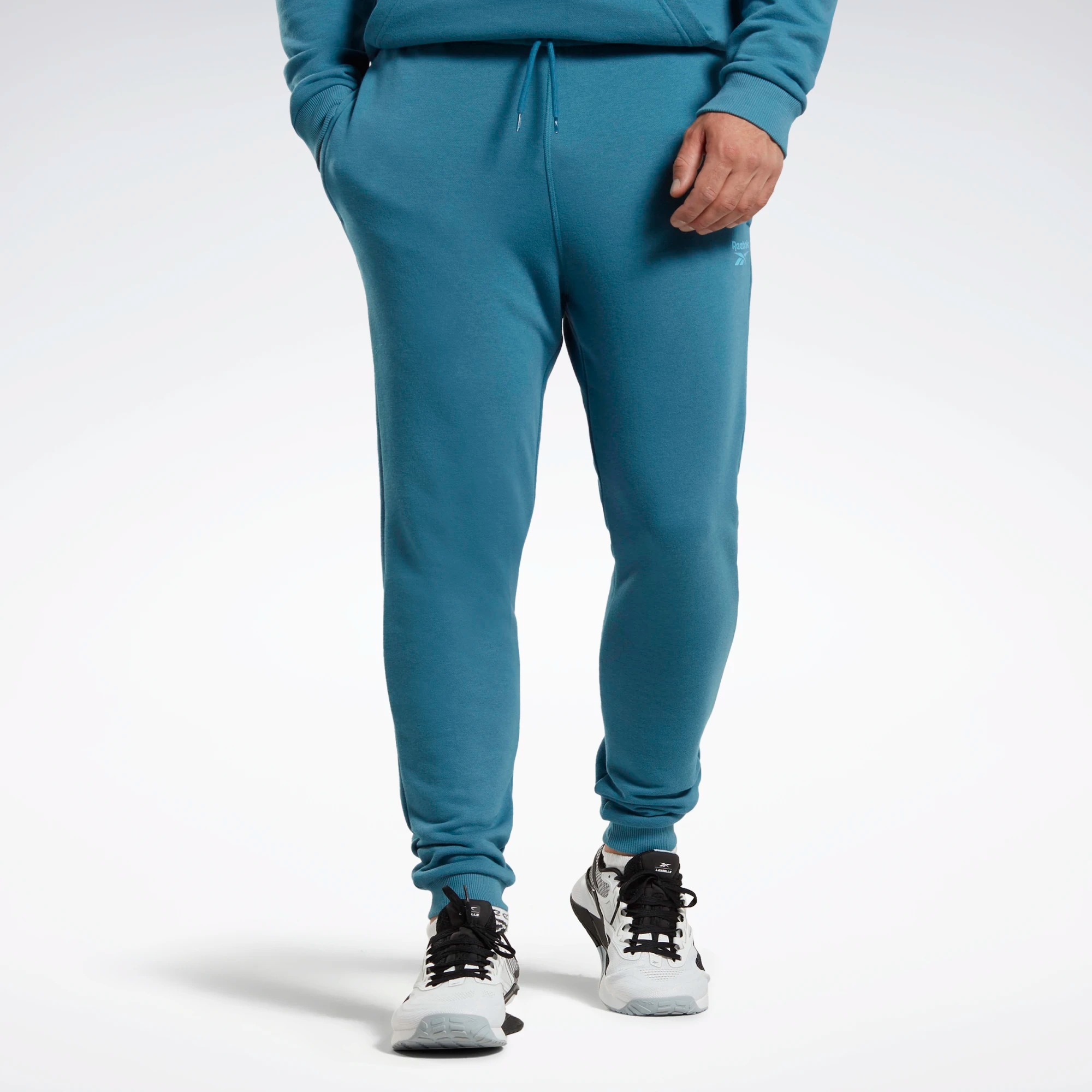

Спортивные брюки мужские Reebok Identity French Terry Joggers синие M, Синий, Identity French Terry Joggers