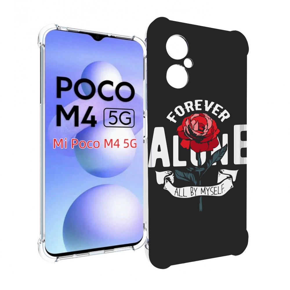 

Чехол MyPads Alone для Xiaomi Poco M4 5G, Прозрачный, Tocco