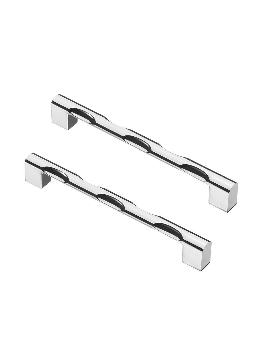 

Комплект из 2 шт Ручка-скоба Kerron 160 мм EL-7060-160, хром, Серебристый;серый, EL-7060