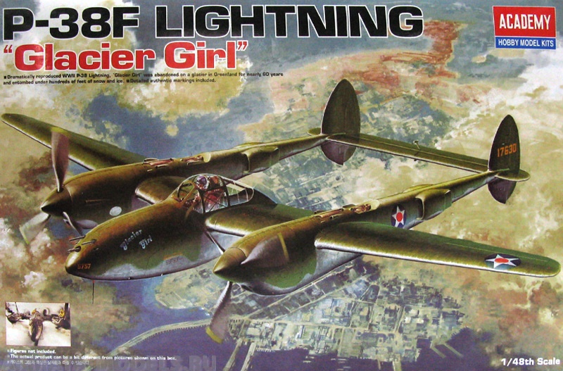 

12208 Самолет P-38F a