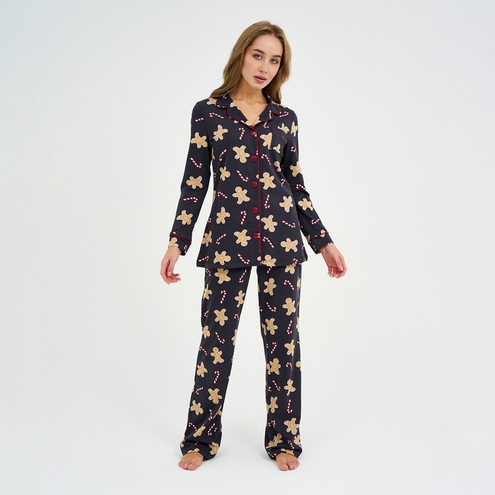

Пижама женская KAFTAN черная 40-42, Черный