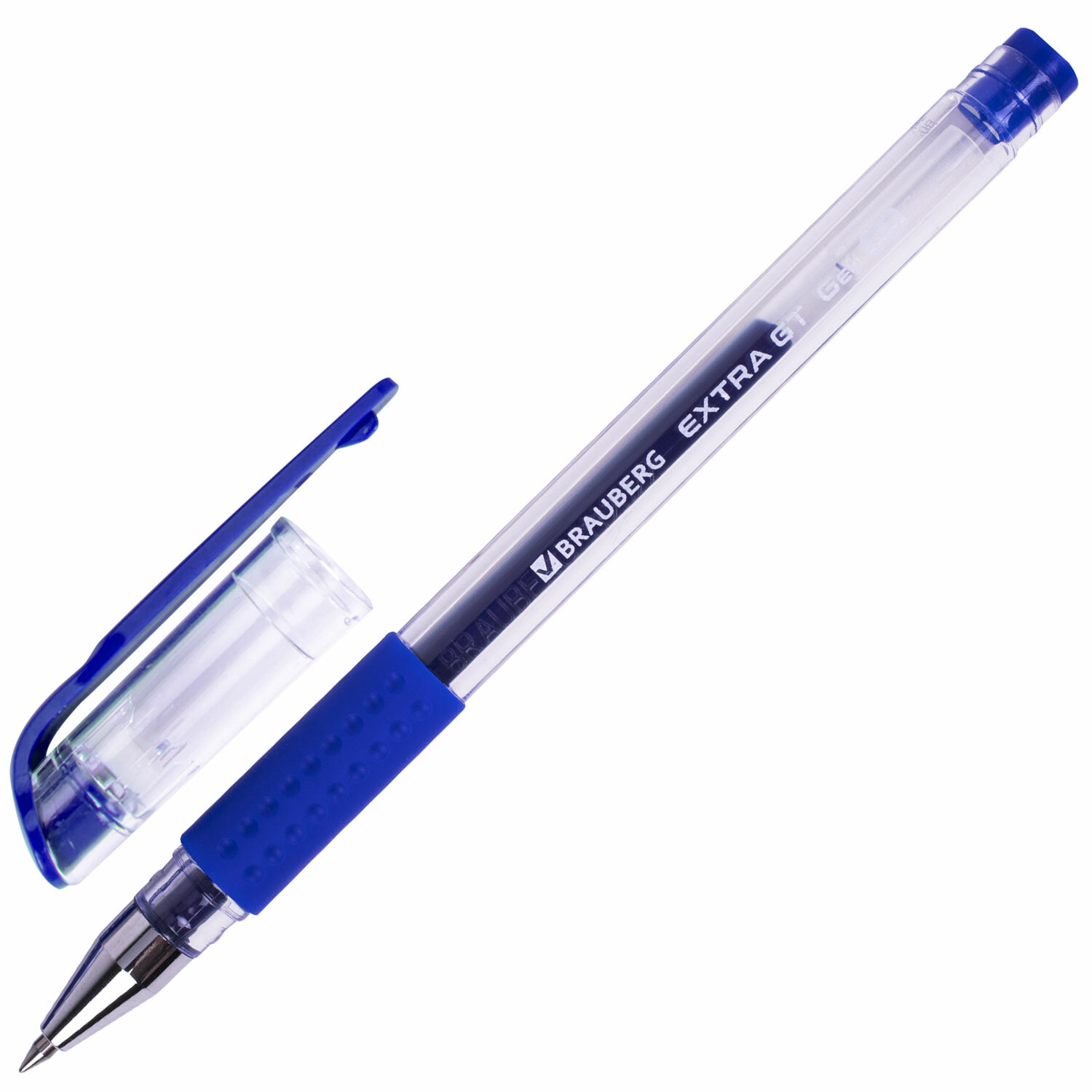 

Ручка гелевая с грипом BRAUBERG EXTRA GT синяя, линия 0,35 мм, 24 шт