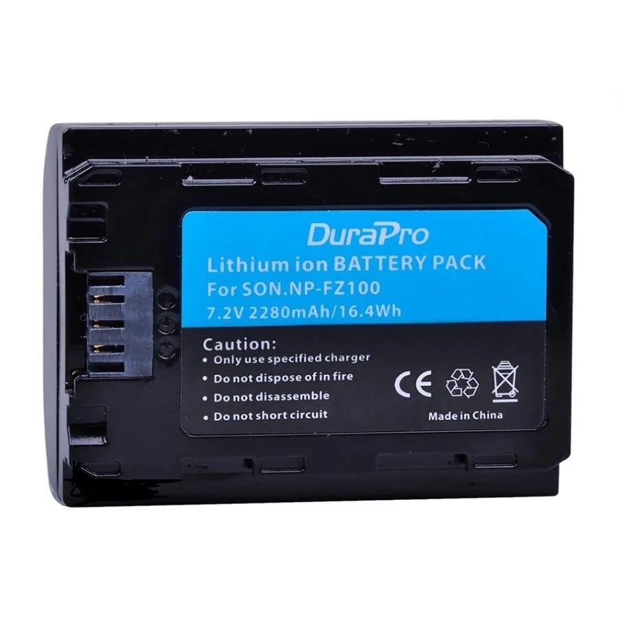 Аккумулятор DuraPro NP-FZ100 для Sony 2280 mAh