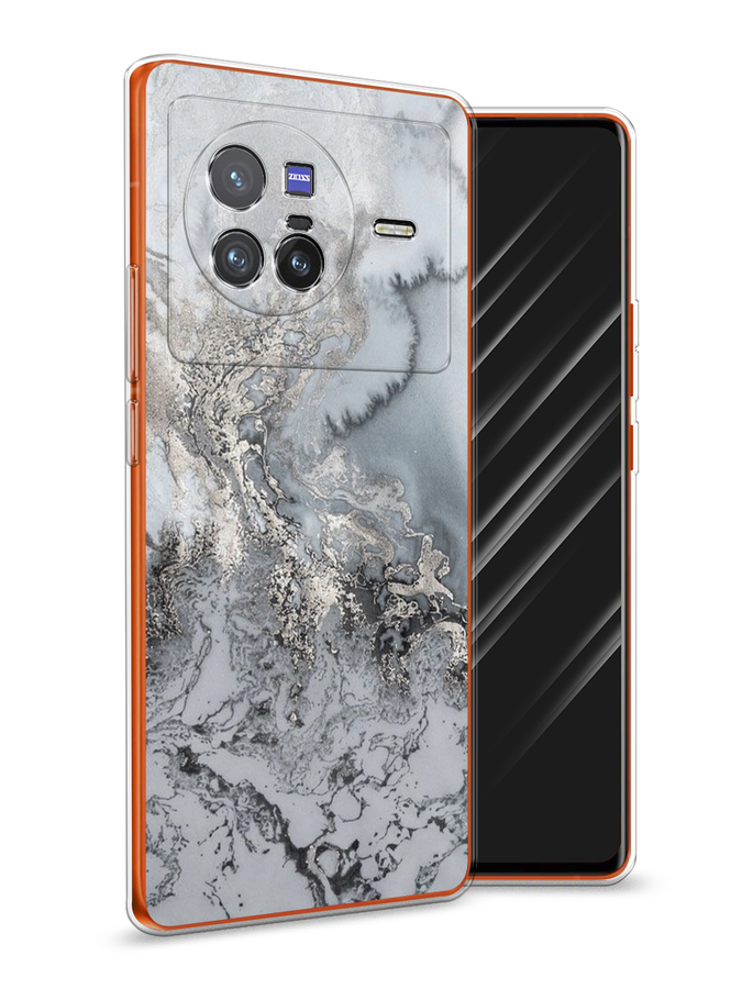 

Чехол Awog на Vivo X80 "Морозная лавина серая", Разноцветный, 266550-3