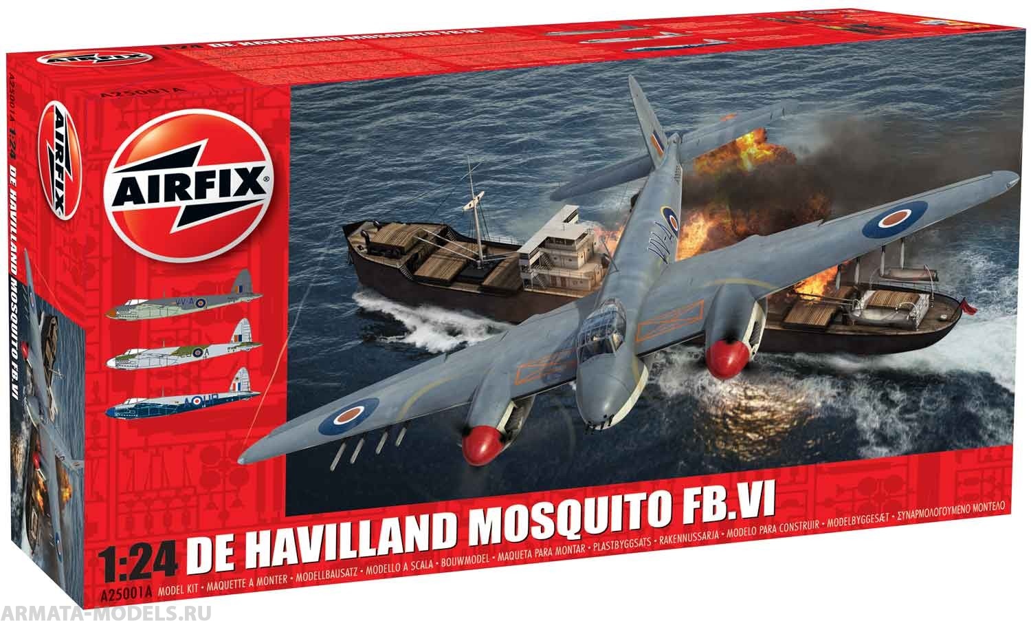 

A25001A Самолет MOSQUITO VERSION 1