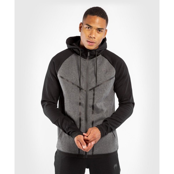 

Толстовка унисекс Venum Laser X Connect Dark Heather Grey серая XXL, Серый, Laser X Connect Dark Heather Grey