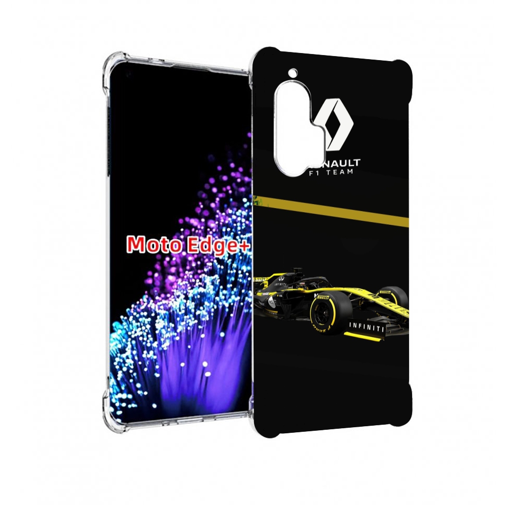 

Чехол MyPads рено renault 2 для Motorola Edge+ Plus, Прозрачный, Tocco