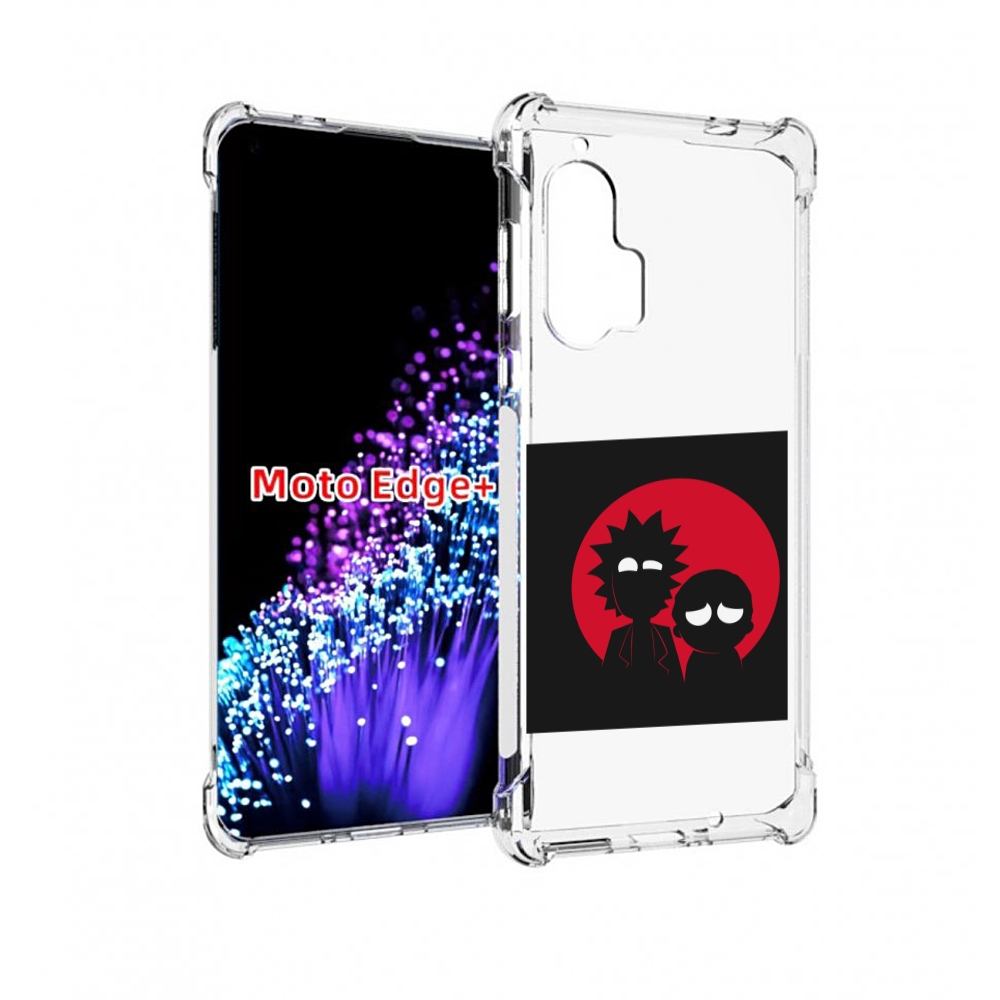 

Чехол MyPads рик и морти в тени для Motorola Edge+ Plus, Прозрачный, Tocco
