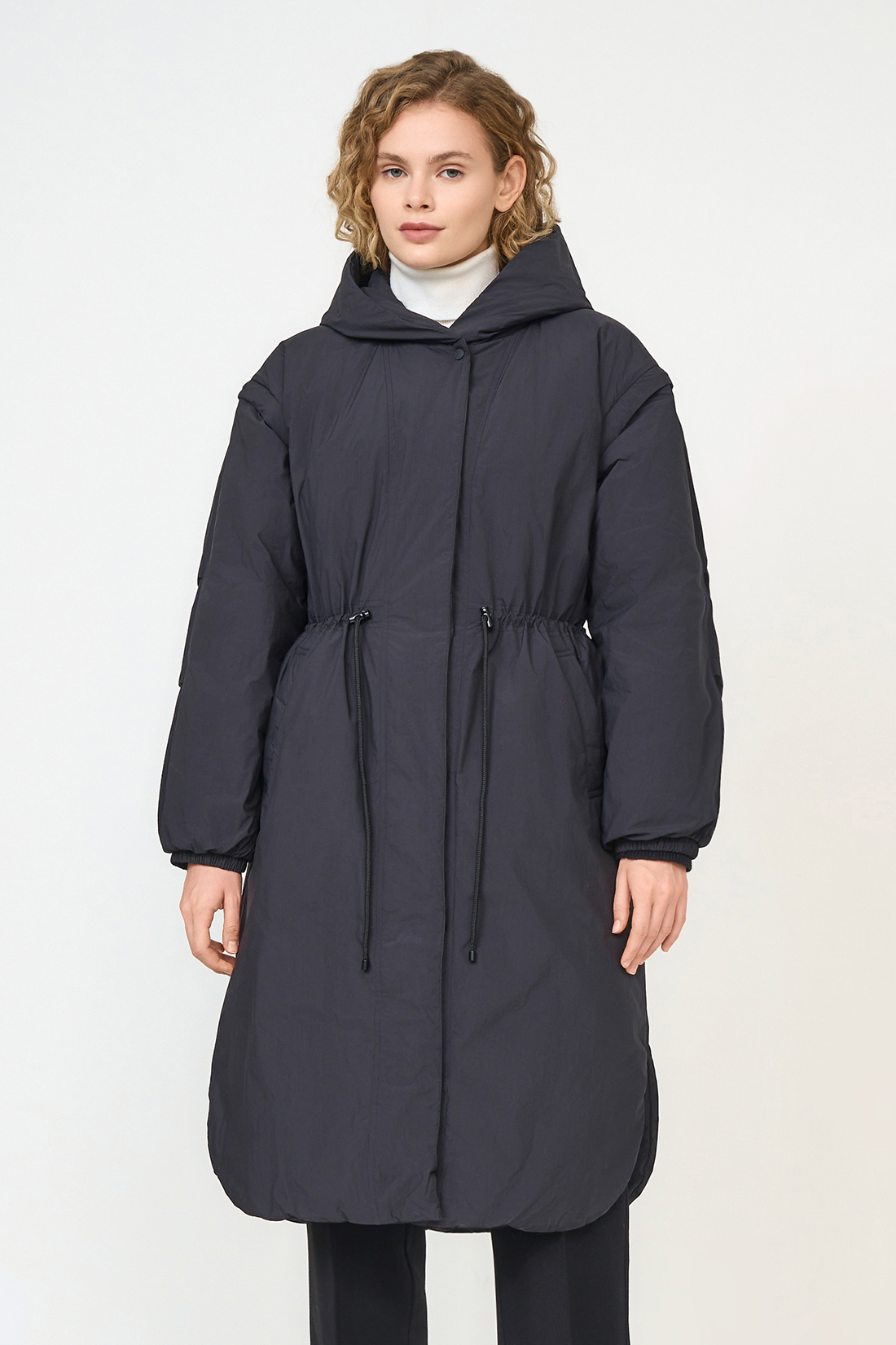 Пальто женское Baon B0523501 черное XS