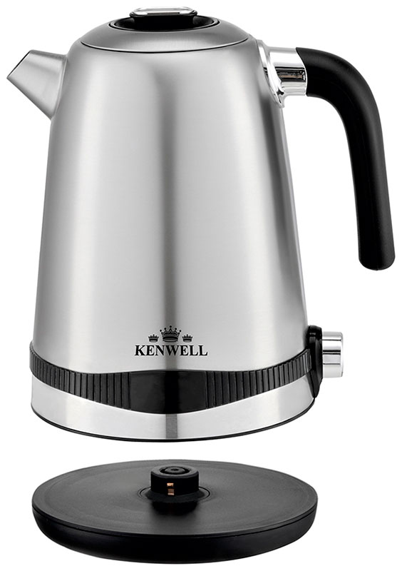 фото Чайник электрический kenwell ken2022 silver/black