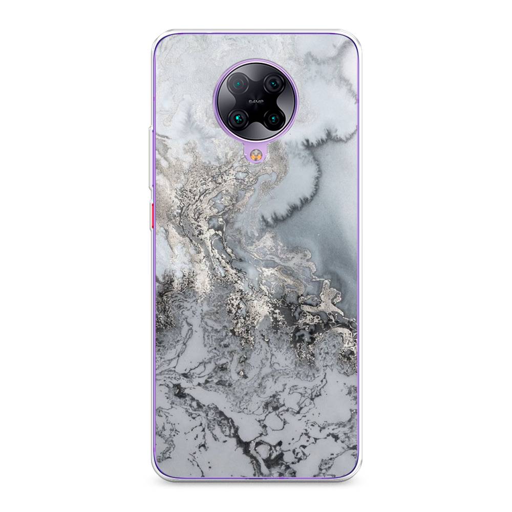 

Чехол Awog на Poco F2 Pro/Redmi K30 Pro "Морозная лавина серая", Разноцветный, 37050-3