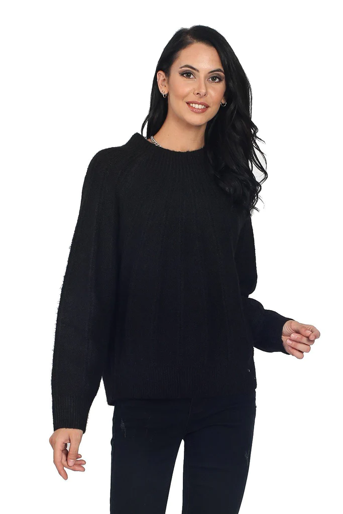 Свитер женский Assuili ASF937 черный L