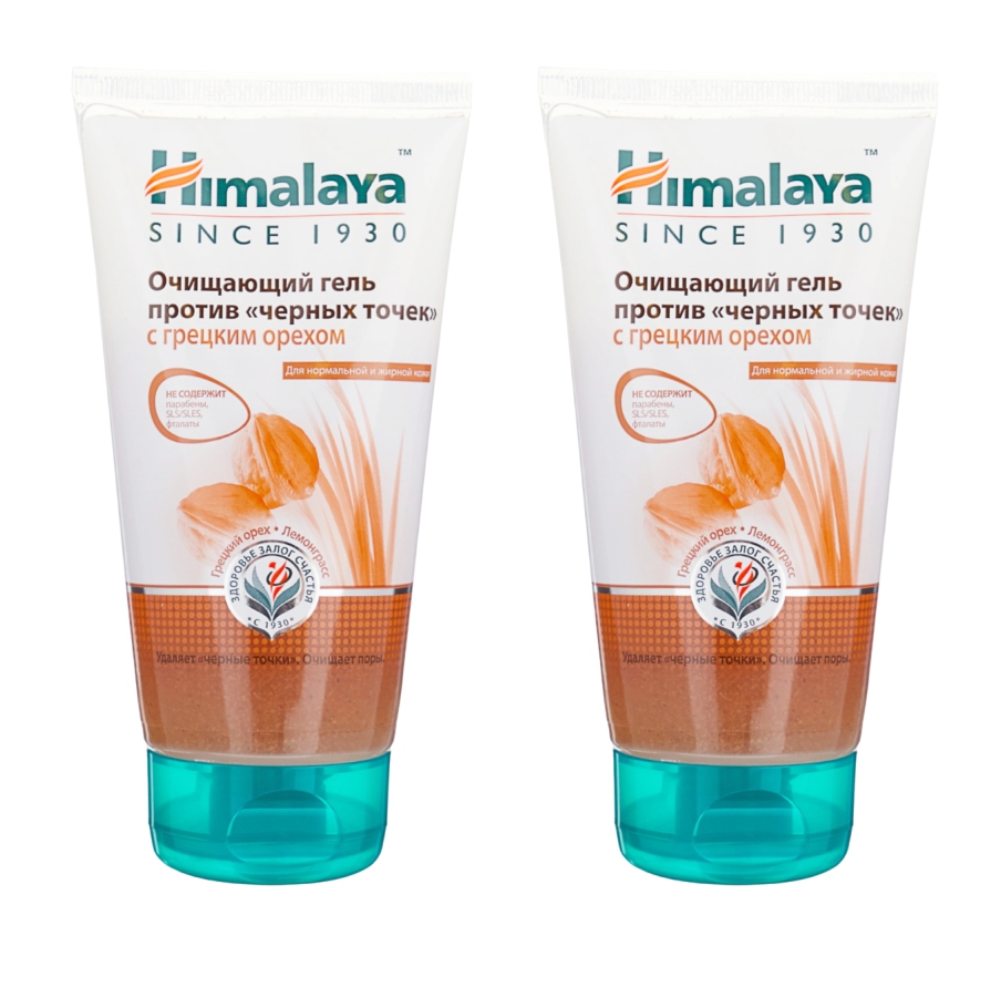 

Комплект Гель очищающий Himalaya против черных точек с грецким орехом 150 мл х 2 шт., Комплект Гель очищающий Himalaya против чёрных точек с грецким орехом 150 мл. х 2 шт.