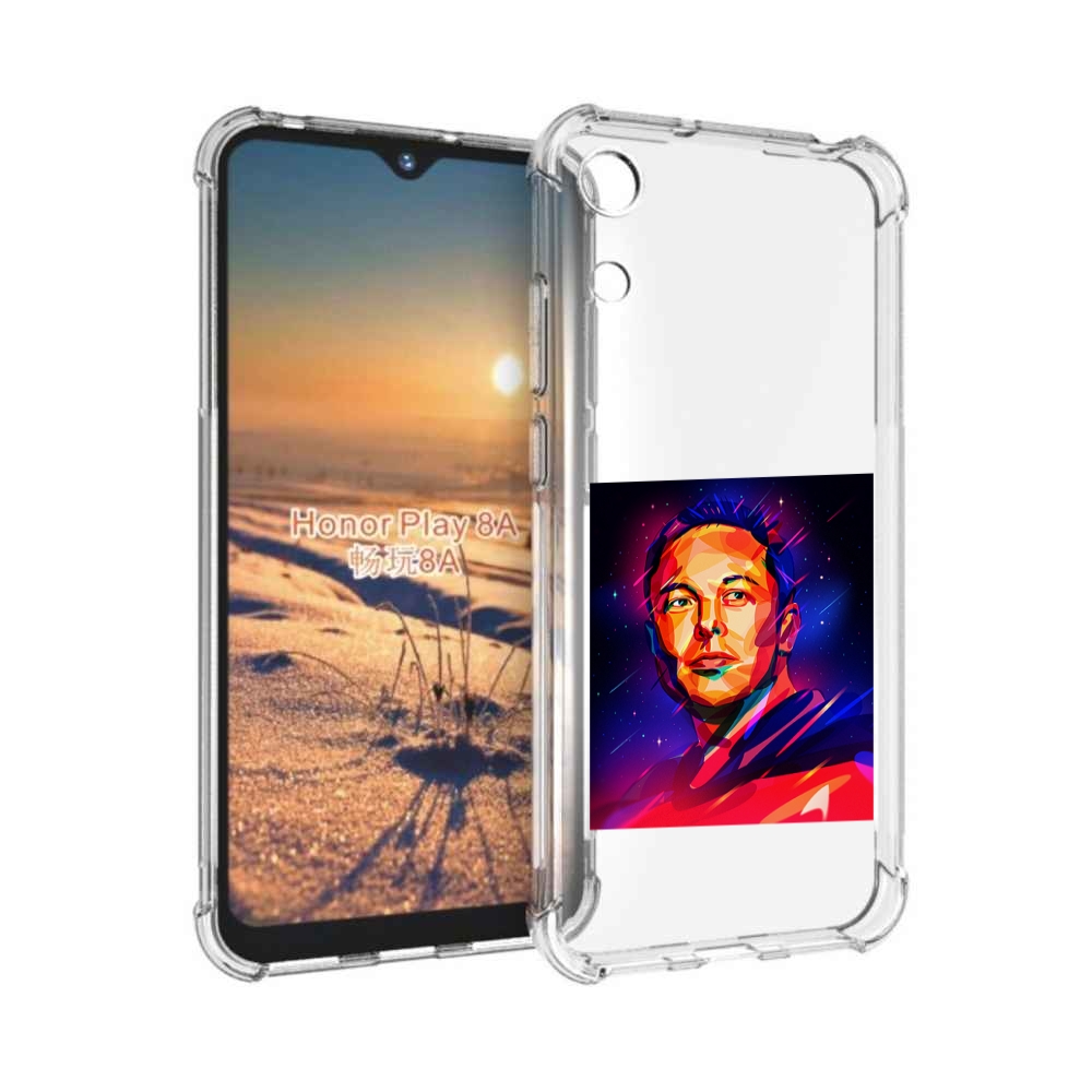 

Чехол бампер MyPads Илон-Маск для Honor 8A, Прозрачный, Tocco