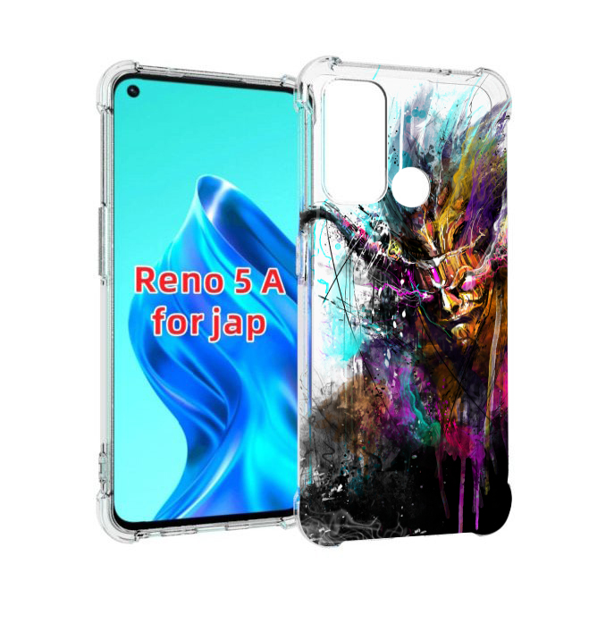 

Чехол MyPads яркий дьявол для Oppo Reno 5A, Прозрачный, Tocco